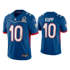 Men Los Angeles Rams #10 Cooper Kupp 2022 NFC Pro Bowl Royal Game Jersey