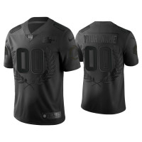 Men Los Angeles Rams #00 NFL MVP Limited Custom Black Jersey