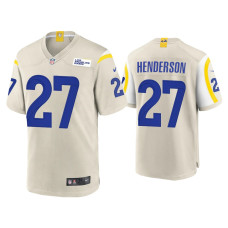 Men Los Angeles Rams #27 Darrell Henderson Bone Game Jersey