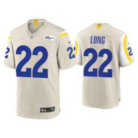 Men Los Angeles Rams #22 David Long Bone Game Jersey