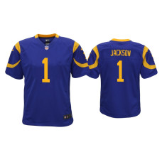 Youth Los Angeles Rams #1 DeSean Jackson Royal Game Jersey