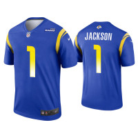 Men Los Angeles Rams #1 DeSean Jackson Royal Legend Jersey