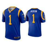 Men Los Angeles Rams #1 DeSean Jackson Royal Legend Jersey