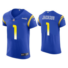 Men Los Angeles Rams #1 DeSean Jackson Royal Vapor Elite Jersey