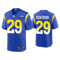 Men Los Angeles Rams #29 Eric Dickerson Royal Game Jersey