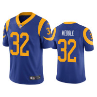 Men Los Angeles Rams #32 Vapor Untouchable Limited Eric Weddle Vapor Limited Royal Jersey