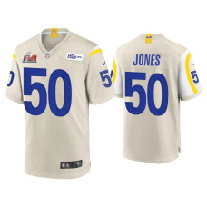 Men Los Angeles Rams #50 Ernest Jones Super Bowl LVI Bone Game Jersey