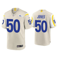 Men Los Angeles Rams #50 Ernest Jones Bone Game Jersey