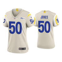 Women Los Angeles Rams #50 Ernest Jones Bone Game Jersey