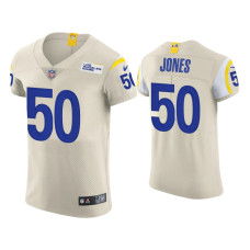 Men Los Angeles Rams #50 Ernest Jones Cream Vapor Elite Jersey