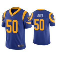 Men Los Angeles Rams #50 Vapor Limited Ernest Jones Royal Jersey