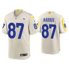 Men Los Angeles Rams #87 Jacob Harris Bone Game Jersey