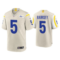 Men Los Angeles Rams #5 Jalen Ramsey Bone Game Jersey