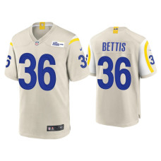 Men Los Angeles Rams #36 Jerome Bettis Bone Game Jersey