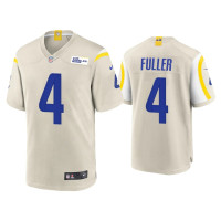 Men Los Angeles Rams #4 Jordan Fuller Bone Game Jersey