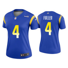 Women Los Angeles Rams #4 Jordan Fuller Royal Legend Jersey