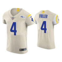 Men Los Angeles Rams #4 Jordan Fuller Cream Vapor Elite Jersey