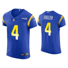 Men Los Angeles Rams #4 Jordan Fuller Royal Vapor Elite Jersey