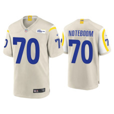 Men Los Angeles Rams #70 Joseph Noteboom Bone Game Jersey