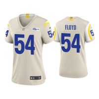 Women Los Angeles Rams #54 Leonard Floyd Bone Game Jersey