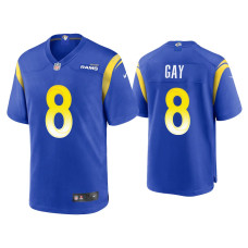 Men Los Angeles Rams #8 Matt Gay Royal Game Jersey