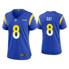 Women Los Angeles Rams #8 Matt Gay Royal Game Jersey