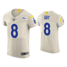 Men Los Angeles Rams #8 Matt Gay Cream Vapor Elite Jersey