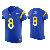 Men Los Angeles Rams #8 Matt Gay Royal Vapor Elite Jersey