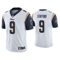 Men Los Angeles Rams #9 Matthew Stafford Vapor Limited White Jersey