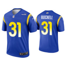 Men Los Angeles Rams #31 Robert Rochell Royal Legend Jersey