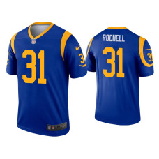 Men Los Angeles Rams #31 Robert Rochell Royal Legend Jersey