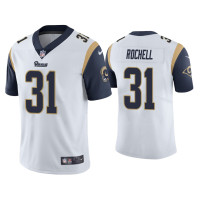 Men Los Angeles Rams #31 Vapor Limited Robert Rochell White Jersey