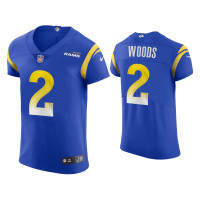 Men Los Angeles Rams #2 Robert Woods Royal Vapor Elite Jersey