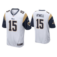 Men Los Angeles Rams #15 Tutu Atwell White Game Jersey