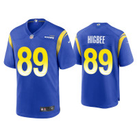 Men Los Angeles Rams #89 Tyler Higbee Royal Game Jersey