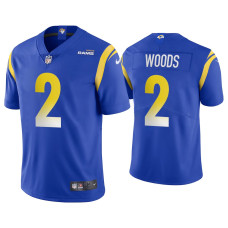 Men Los Angeles Rams #2 Vapor Limited Robert Woods Royal Jersey