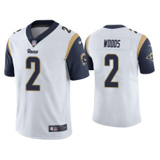 Men Los Angeles Rams #2 Robert Woods Vapor Limited White Jersey