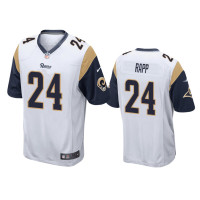 Men Los Angeles Rams #24 Taylor Rapp White NFL Draft Game Jersey