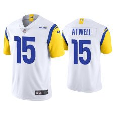 Men Los Angeles Rams #15 Tutu Atwell Vapor Limited White Jersey